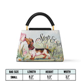 DachyCharm Sniff Joy Leather Satchel Bag