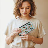DachyCharm Doxie Garden Leather Wallet