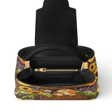 DachyCharm Dachshund Basket Leather Satchel Bag