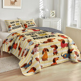 DachyCharm Big Attitude Quilt 3-Piece Set