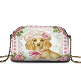 DachyCharm Rosalia Pup Leather Crossbody Bag