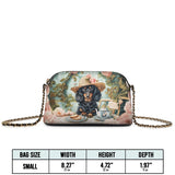 DachyCharm Tea Whiskers Leather Crossbody Bag