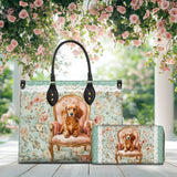DachyCharm Velvet Throne Leather Bag