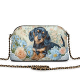 DachyCharm Blue Nest Leather Crossbody Bag