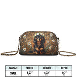 DachyCharm Daisy Crown Leather Crossbody Bag