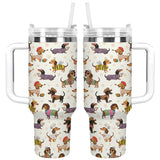 DachyCharm Dachshund Troupe Tumbler