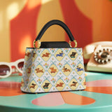 DachyCharm PUPPY DELIGHT Leather Satchel