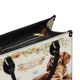 DachyCharm Sunny Meadow Personalized Leather Bag