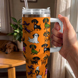 DachyCharm Spooky Dachshund Tumbler