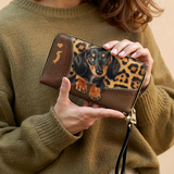 DachyCharm Sassy Doxie Leather Wallet