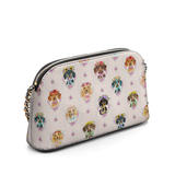 DachyCharm Blooming Wieners Leather Crossbody Bag