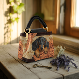 DachyCharm Floppy Soul Leather Satchel Bag