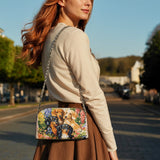 DachyCharm Garden Bliss Leather Crossbody Bag