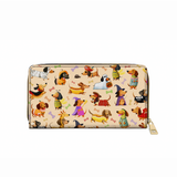 DachyCharm Spooky Parade Leather Wallet