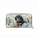 DachyCharm Blue Nest Leather Wallet