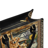 DachyCharm Rustic Pause Leather Bag