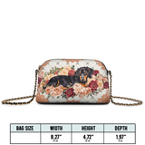DachyCharm Regal Wiener Leather Crossbody Bag