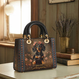 DachyCharm ROSEWOOD QUEEN PERSONALIZED Lady Leather Bag