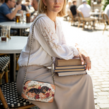 DachyCharm Regal Wiener Leather Crossbody Bag