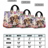 DachyCharm Weenie Coffee Lady Leather Bag