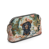 DachyCharm Tea Whiskers Leather Crossbody Bag