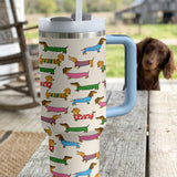 DachyCharm Doxie Dress Code Tumbler