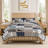 DachyCharm Dachshund Delight Quilt 3-Piece Set