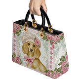 DachyCharm Rosalia Pup Lady Leather Bag