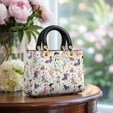 DachyCharm FLORAL PARADE PERSONALIZED Lady Leather Bag