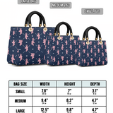 DachyCharm Royal Pawty Lady Leather Bag