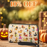 DachyCharm Spooky Parade Leather Wallet