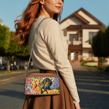 DachyCharm Bloom Buddies Leather Crossbody Bag