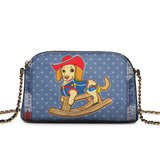 DachyCharm Rodeo Pup Leather Crossbody Bag