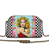 DachyCharm  Wiener Chic Leather Crossbody Bag