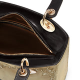 DachyCharm VINTAGE ROSE PERSONALIZED Lady Leather Bag