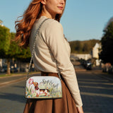 DachyCharm Sniff Joy Leather Crossbody Bag