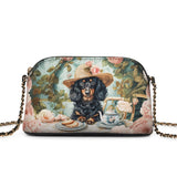 DachyCharm Tea Whiskers Leather Crossbody Bag
