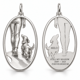 Long Hair dachshund charm