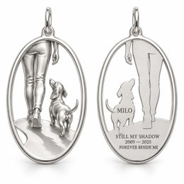 Smooth Hair dachshund charm