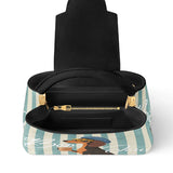 DachyCharm SAY BONJOUR Leather Satchel Bag
