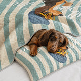 DachyCharm Say Bonjour Quilt 3-Piece Set
