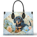DachyCharm Blue Nest Leather Bag