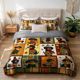 DachyCharm Autumn Snuggles Quilt 3-Piece Set