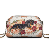 DachyCharm Regal Wiener Leather Crossbody Bag