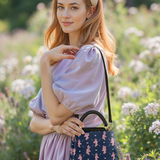 DachyCharm Royal Pawty Leather Satchel Bag