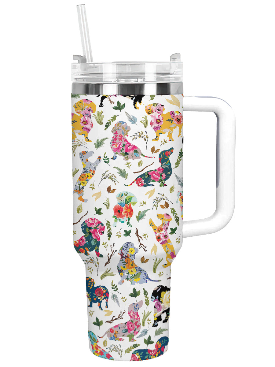 DachyCharm Floral Parade Tumbler