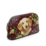 DachyCharm Velvet Pup Leather Crossbody Bag