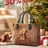 DachyCharm Carved Grace Leather Bag