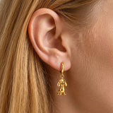 Dachycharm Signature - Companion Handcrafted Huggie Earrings