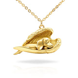 Dachycharm Dachshund Sleeping Angel – Pet Necklace